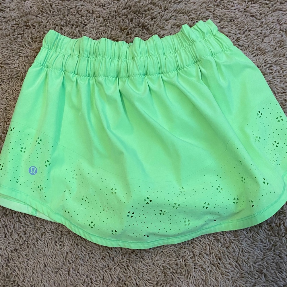 Green Lululemon Skirt
